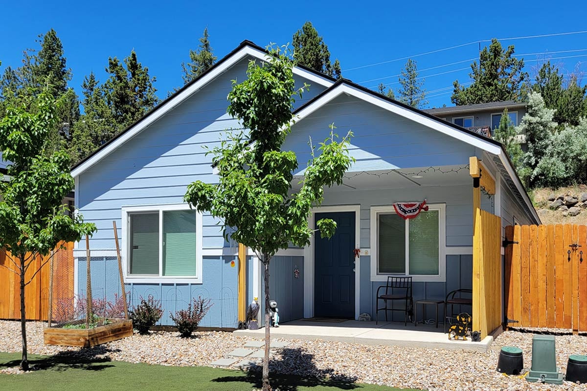 Plan image - 180015VNW:Cottage House Plan with 2 Beds, 2 Baths, and Rear Garage - 834 Sq Ft