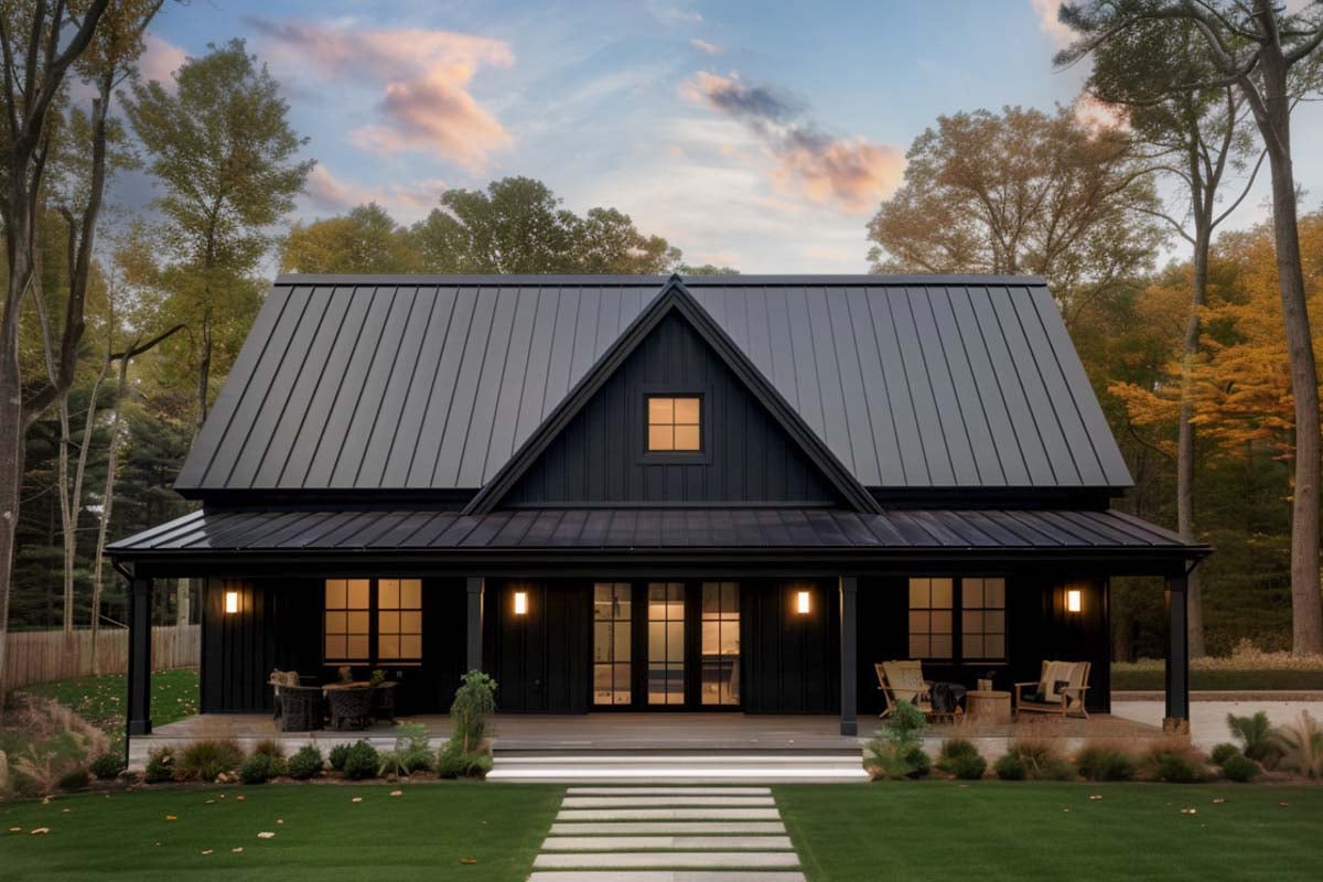 Plan image - 420148WNT:1-Story Modern Farmhouse Plan with Vaulted Great Room and Flex Room - 2355 Sq Ft