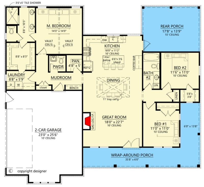 floor plan image Main Level
