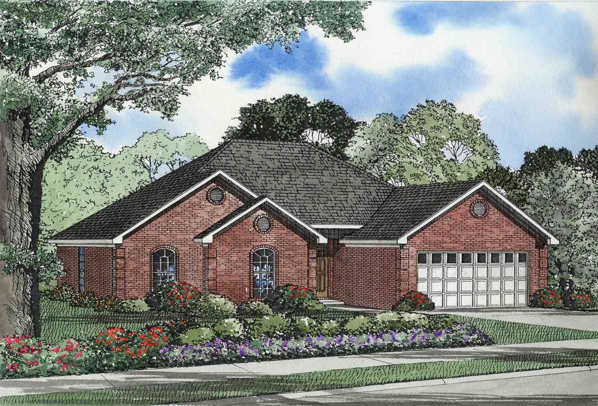 Plan image - 59574ND:Four Bedrooms with Storage Galore