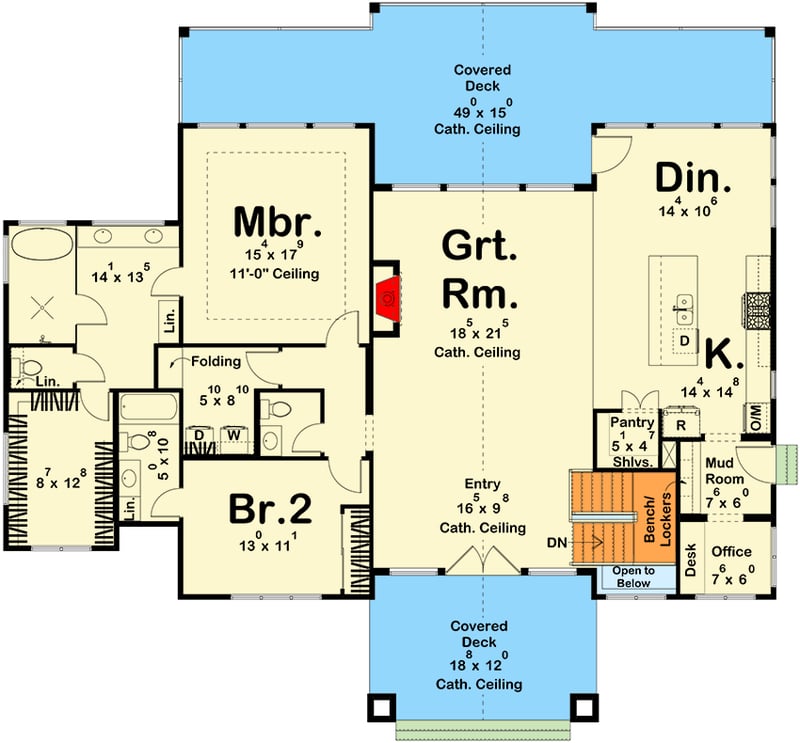 floor plan image Main Level