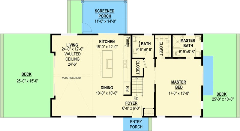 floor plan image Main Level