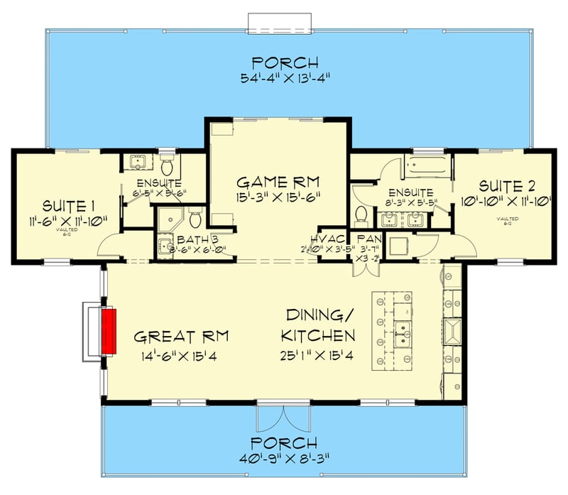 floor plan image Main Level