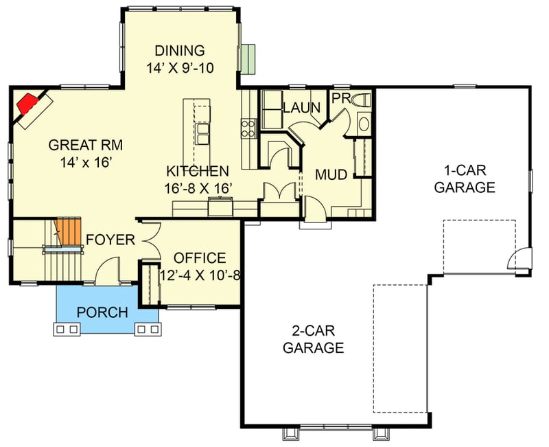 floor plan image Main Level