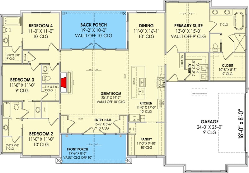 floor plan image Main Level