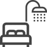 bed and bath icon